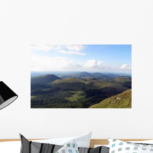 Volcanoes Auvergne Wall Decal