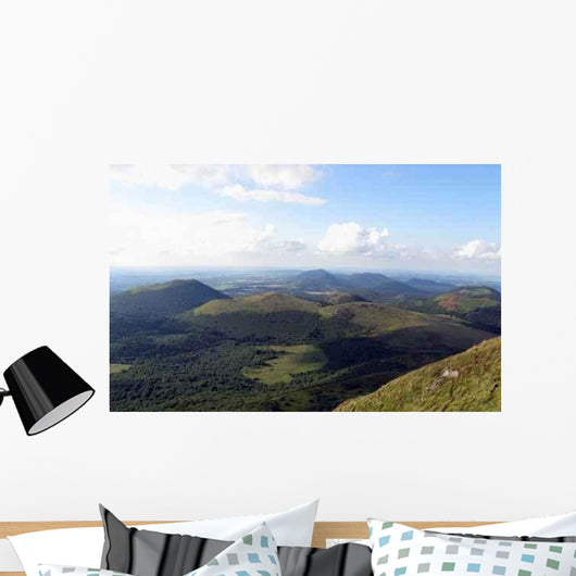 Volcanoes Auvergne Wall Decal