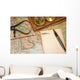 Map Pin Wall Mural