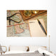 Map Pin Wall Mural