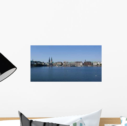 Hamburg Panorama 9 Wall Decal