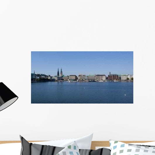 Hamburg Panorama 9 Wall Decal