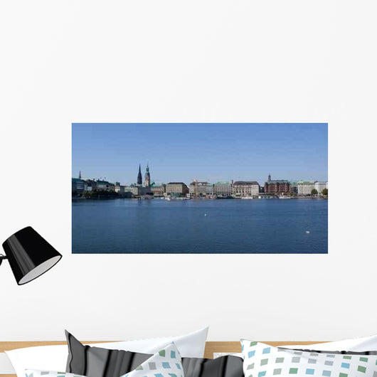 Hamburg Panorama 9 Wall Decal