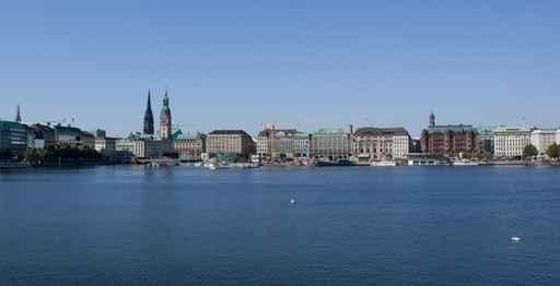 Hamburg Panorama 9 Wall Decal