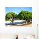 Odd-shaped Trees Park Buen-retiro Wall Decal