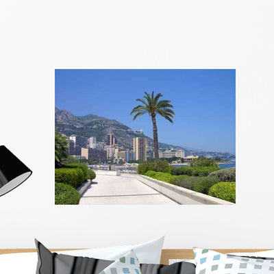 Monaco Monte Carlo Wall Decal shown on a wall