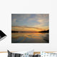 Sunset Rio Negro Amazon Wall Decal