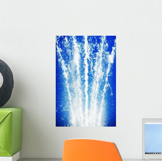 Fountain Splash Wall Decal