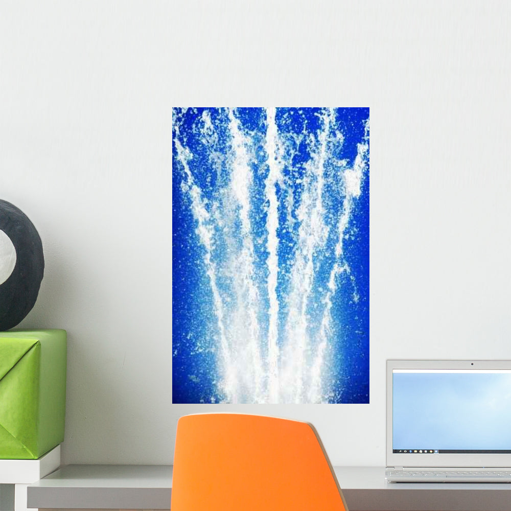 Fountain Splash Wall Decal - WallMonkeys.com – Wallmonkeys
