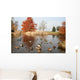 pond and ducks Wall Mural