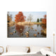 pond and ducks Wall Mural