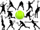 Tennis Wall Decal