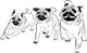 Racing Pugs - Pugs Wall Decal