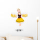Oktoberfest girl Wall Decal
