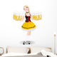 Oktoberfest girl Wall Decal
