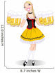 Oktoberfest girl Wall Decal