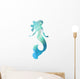 Silhouette Mermaid Wall Decal