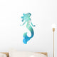 Silhouette Mermaid Wall Decal
