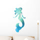 Silhouette Mermaid Wall Decal