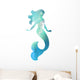 Silhouette Mermaid Wall Decal