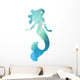 Silhouette Mermaid Wall Decal