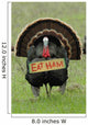 'eat Ham' Turkey Wall Mural