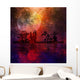 Asia Landscape Textured Painting Wall Mural
