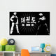 Taekwondo Wall Mural