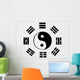 poomsae taekwondo symbol Wall Decal