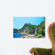 Waterfall in an enchanted land Wall Mural