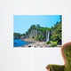 Waterfall in an enchanted land Wall Mural