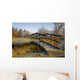 Small Bridge Pond Wall Decal