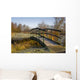 Small Bridge Pond Wall Decal