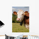 Montbeliarde Cow and His Wall Mural
