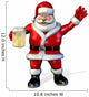 santa with beer 2 Wall Decal