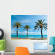 Three Palm-Trees Wall Mural