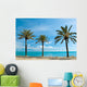 Three Palm-Trees Wall Mural