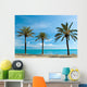 Three Palm-Trees Wall Mural