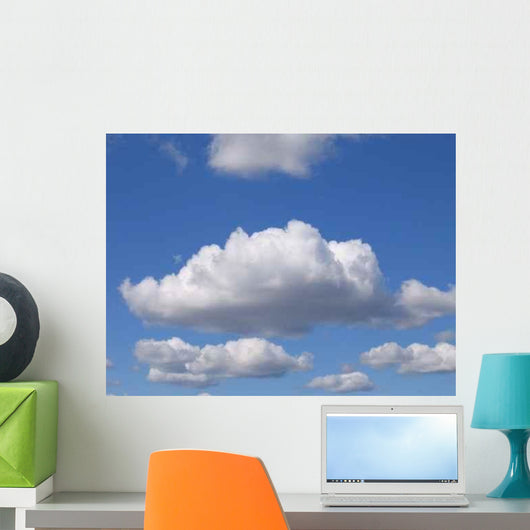 Clouds Wall Decal Design 2