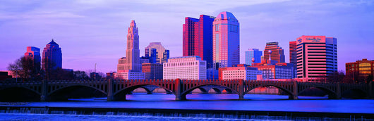 Columbus Ohio Skyline Wall Decal