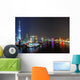 China Shanghai Huangpu River Wall Decal Design 1