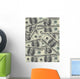 Hundred Dollar Bills Wall Mural