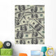 Hundred Dollar Bills Wall Mural