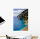 Positano Beach from above Wall Decal