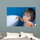 Child Washing Your Teeth With a Brush Wall Mural