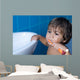 Child Washing Your Teeth With a Brush Wall Mural