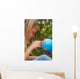 Cute Girl Is Pointing Wall Mural