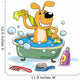 Bathing of a Puppy Wall Decal