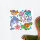 Sea Fishes and Animals Collection Wall Mural