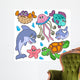 Sea Fishes and Animals Collection Wall Mural